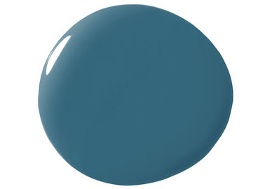 Eco - Friendly Interior Emulsion Paint /  Blue Water Based Latex Spray Paint